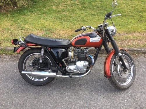 1970 Triumph Daytona 500 1972 matching numbers Te koop