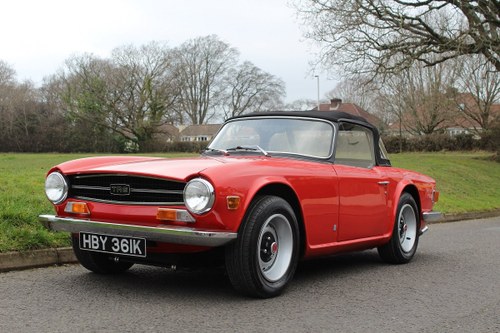 Triumph TR6 1972 - To be auctioned 26-04-19 For Sale by Auction