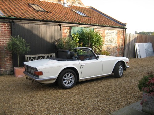 1973 TR6 PI with O/D For Sale