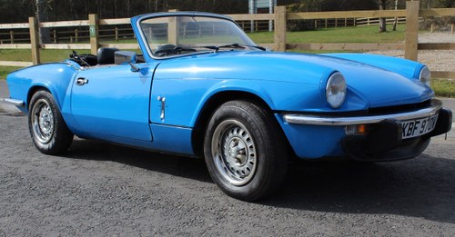 1980 Triumph Spitfire 1500 67,156 miles with 4 Owners SOLD