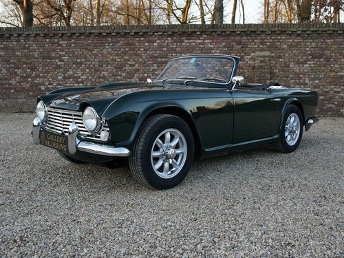 1965 Triumph TR4 restored condition, only 2.947 mls after restora For Sale