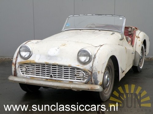 Triumph TR3 B 1962 for restoration Te koop
