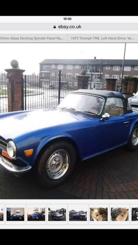1973 tr6 For Sale