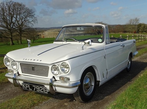 1967  Vitesse Mk1 2-litre overdrive Convertible, ready to enjoy.  SOLD
