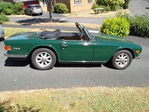 1971 Excellent TR6 Rover Racing Green For Sale