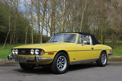 1972 TRIUMPH STAG – AUTO 'SOLD' SIMILAR REQUIRED SOLD