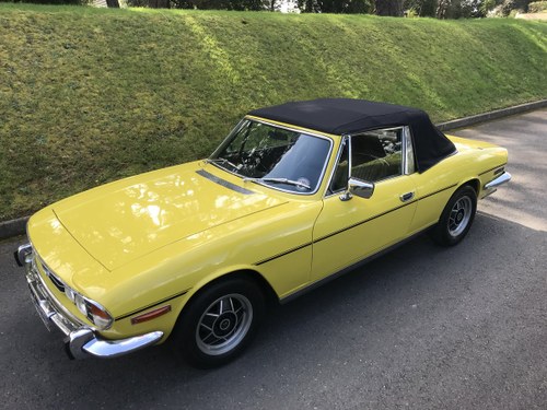 1973 Triumph Stag 3.0V8 Manual + Overdrive For Sale