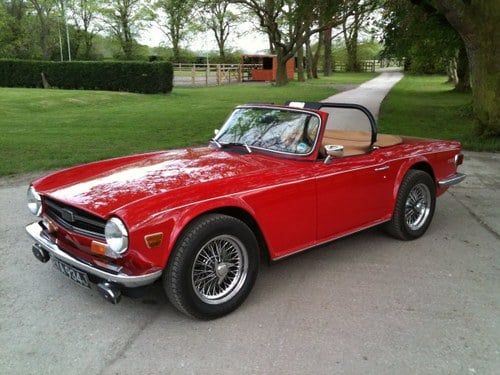 1971 Beautiful Uk registered TR6 For Sale