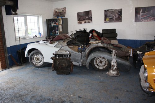 TR2 LONG DOOR 1954 PROJECT CAR VENDIDO