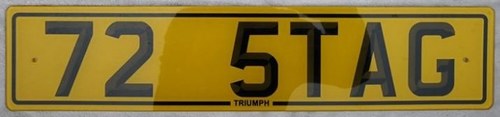 1972 72 5TAG Triumph Stag Registration No In vendita