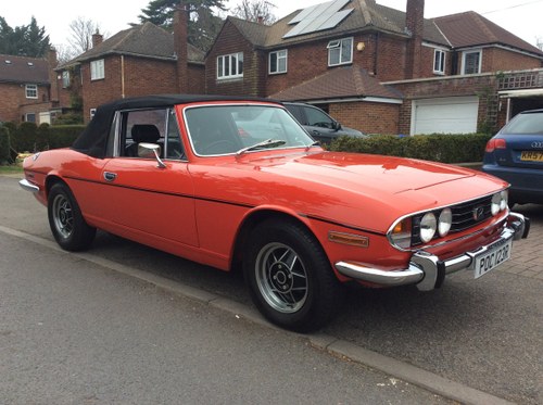 1976 Triumph Stag Manual Overdrive SOLD