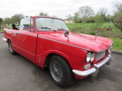 1970 Triumph Herald Convertible - Project Car - on The Market For Sale by Auction