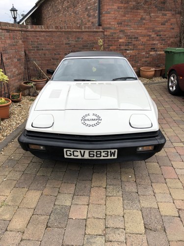 2000 TR7 Convertible 53,000 miles full service and comp For Sale