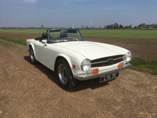 TR6 1971 GENUINE 150 BHP UK CAR WITH OVERDRIVE SOLD