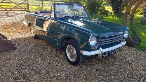 1967 triumph 1360 convertible 1 family owned 59000 miles For Sale