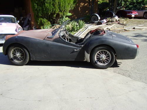 1958 TR3A runs and drives, good body - Western US car SOLD
