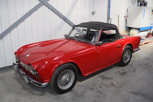 1962 Excellent Triumph TR4 restoration req., complete and running SOLD
