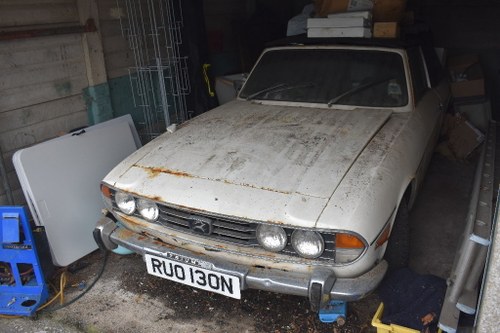 Lot 4 - A 1974 Triumph Stag project - 23/06/2019 For Sale by Auction