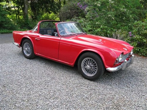 1965 TR4 SOLD