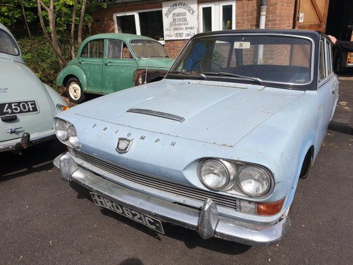 1965 Triumph 2000 Mk1 for restoration. VENDUTO