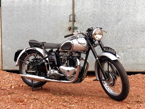 1952 Triumph TR5 Trophy 500cc, With Matching Numbers For Sale