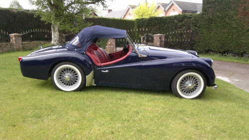 1959 TR3A LHD. For Sale
