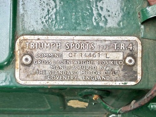 1964 Triumph TR4 - 6