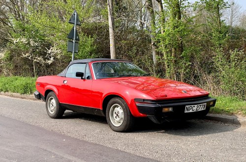 1981 Triumph TR7 Convertible - Just 1 owner and 33,000 miles For Sale by Auction