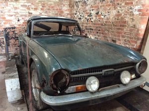 1970 Tr6 barn find uk car cp In vendita