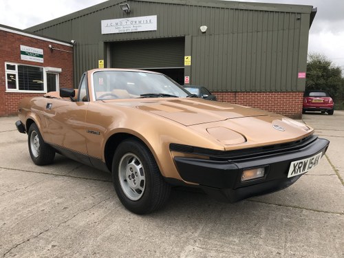 1982 Triumph TR7 -- ONLY 39,000 MILES SOLD