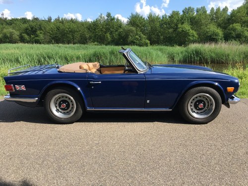 1971  TR 6, restored, LHD, overdrive and leather seats In vendita