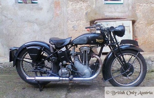 Triumph. 5/2. 500cc 1934 In vendita