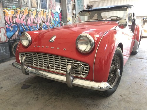 Triumph TR3 1960 - Ready for the Summer! SOLD