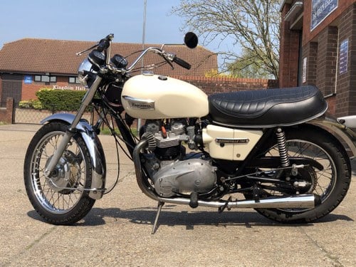 1973 Triumph Bonneville T140V 5 speed, 11K VERKAUFT