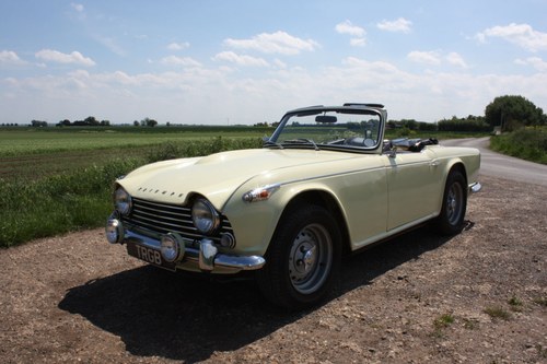 1965 SIX CYLINDER TR4A! (A TR5 ALL BUT IN NAME!)   SOLD