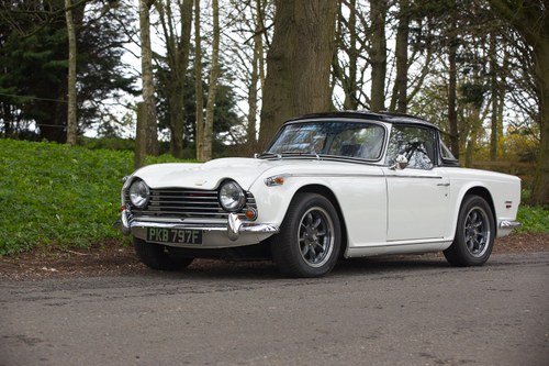 1968 TRIUMPH TR5 PI RHD UK CAR COLOSSAL HISTORY MATCHING NUMBERS  SOLD