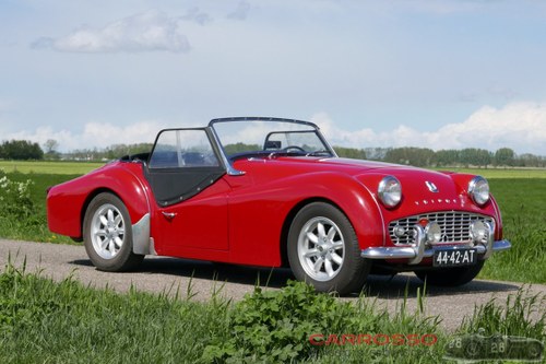 1959 Triumph TR3A with Overdrive For Sale