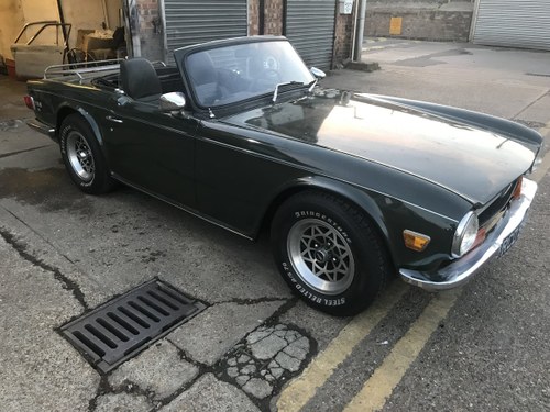 Triumph tr6 1969 overdrive lhd uk registered For Sale