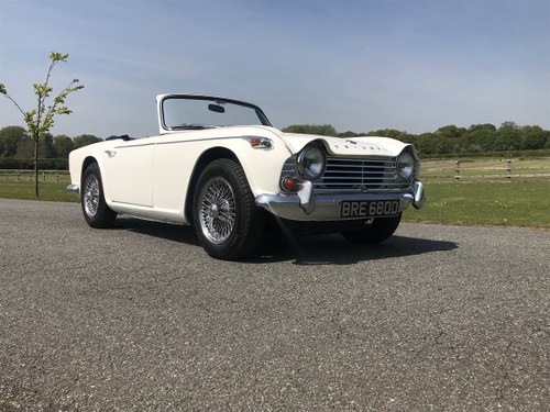 1966 Triumph TR4A 4 speed fitted with overdrive For Sale