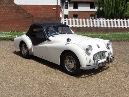 1957 Triumph TR3 "Small Mouth" at ACA 15th June  For Sale