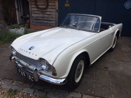 1965 TR4 - UK RHD Last owner for 50 years SOLD