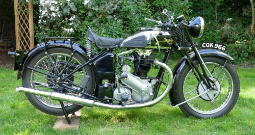 1934 Triumph 6/1, 650 cc. For Sale by Auction