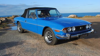 Triumph Stag from Jersey Classic Hire.com