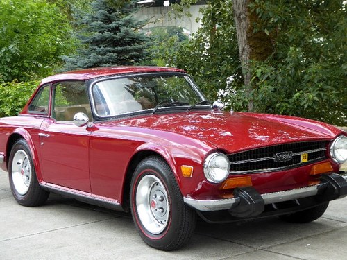 1974 Triumph TR6 Roadster Convertible HardTop + SofTop $21.5 For Sale