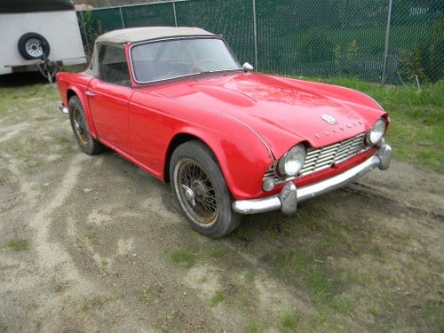1964 Triumph TR4 Roadster to Restore , Free Shipping For Sale