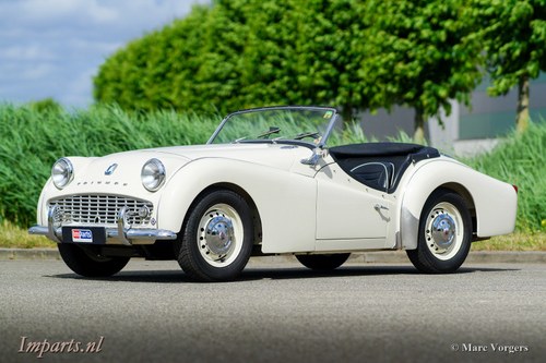 1959 Nice Triumph Tr3A with Overdrive For Sale