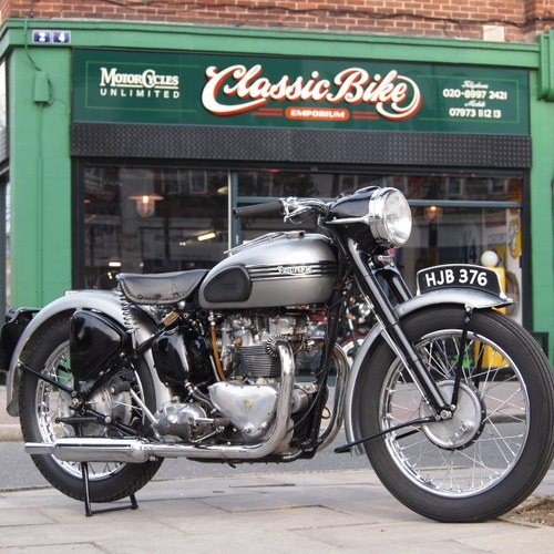1952 T100 Tiger 499cc Sprung Hub, RESERVED FOR ANDREW. SOLD