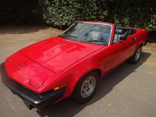 1980 TR7 2.0 CONVERTIBLE RARE FACTORY BUILT AUTOMATIC. SOLD