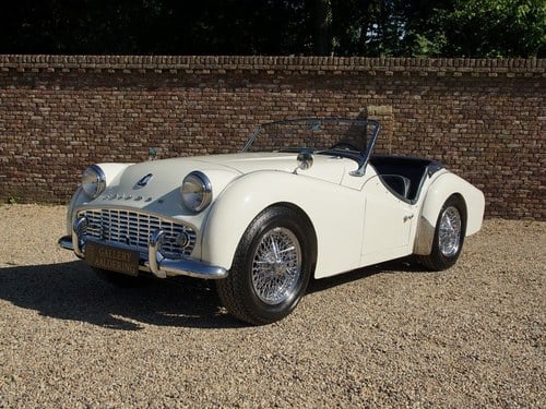 1957 Triumph TR3A Bare-Metal /Body-Off restored, only 5300 miles  For Sale