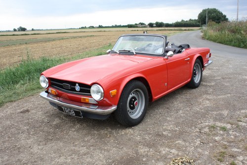 TR6 1972. EX USA CAR CONVERTED TO RHD For Sale